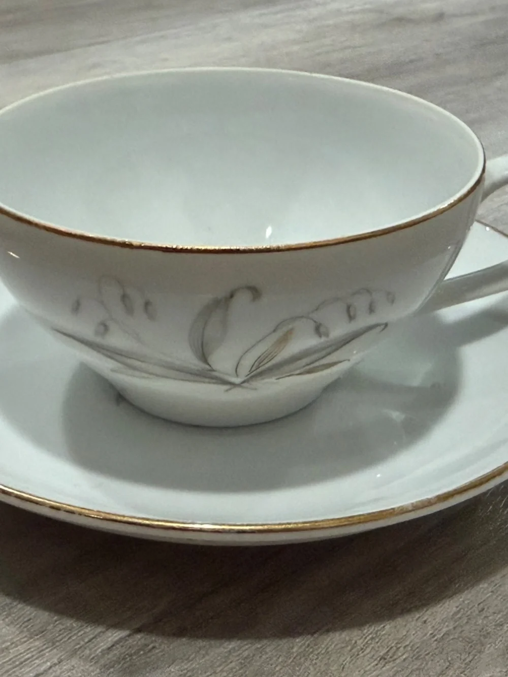 Vintage Kaysons Fine China Golden Rhapsody Cup & Saucer Japan